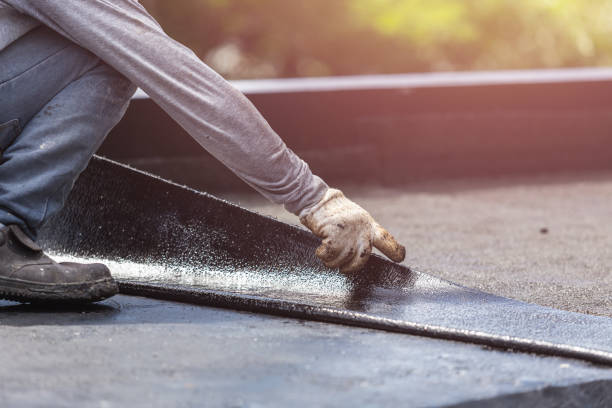 Professional Waterproofing technician working in Williamston, NC
